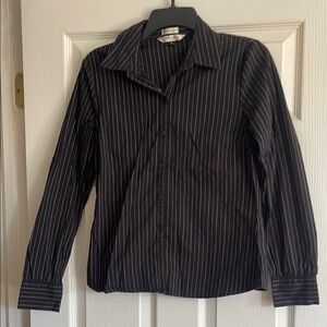 💫 3 for $15 - Black Striped womens shirt